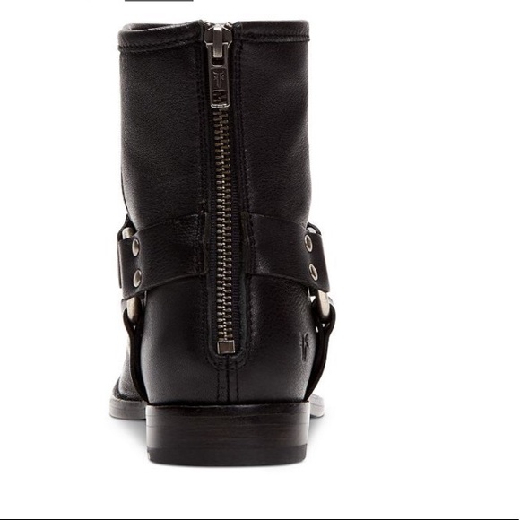 Frye Phillip black booties sz 7 - Picture 2 of 8